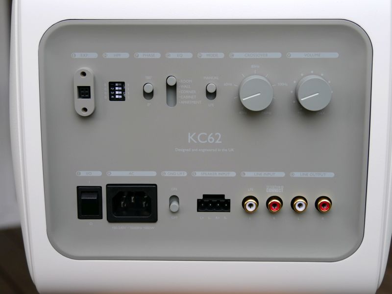 KEF KC 62 Subwoofer Test